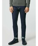 Topman | Raw Blue Stretch Skinny Jeans(牛仔褲)