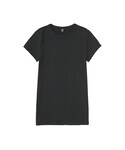 ユニクロ | WOMEN リブクルーネックT（半袖）(T Shirts)