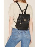 Forever 21 | FOREVER 21 Faux Leather Mini Backpack(背包/雙肩背包)