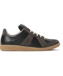 Maison Margiela | Maison Margiela Replica Suede and Leather Sneakers(球鞋)
