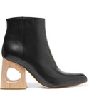 MARNI | Marni - Cutout Leather Ankle Boots - Black(Boots)