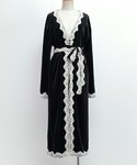 Crayme, | Velvet Lace Gown(Other outerwear)