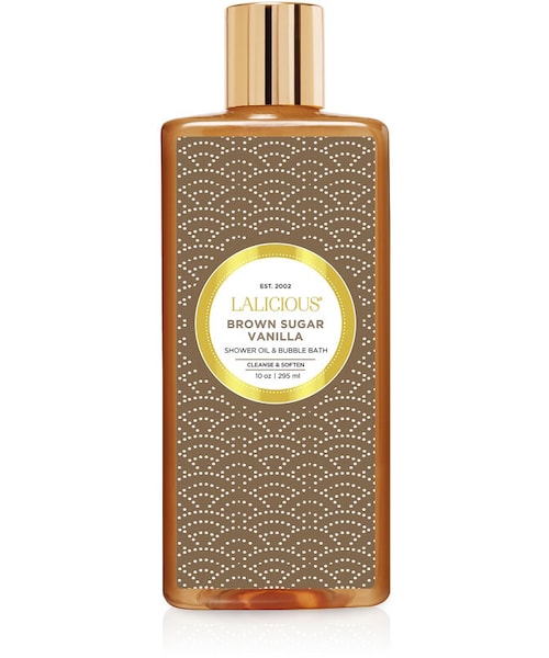 lalicious ラリシャス の lalicious brown sugar vanilla shower oil