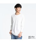 ユニクロ | ポケツキルーズフィットクルーネックT（7分袖）(T Shirts)