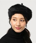 INTERPLANET | アンゴラ混ベレー帽(貝雷帽)