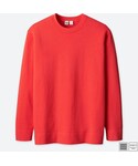 ユニクロ | コットンカシミヤクルーネックセーター（長袖）＋E(針織衫)