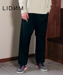 LIDNM | ビエラギャバワイドスラックス(西裝休閒褲)