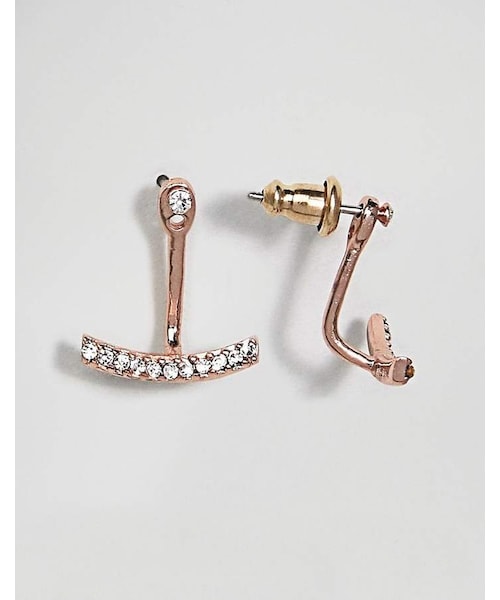 Pilgrim Gold Plated Drop Earrings Wear