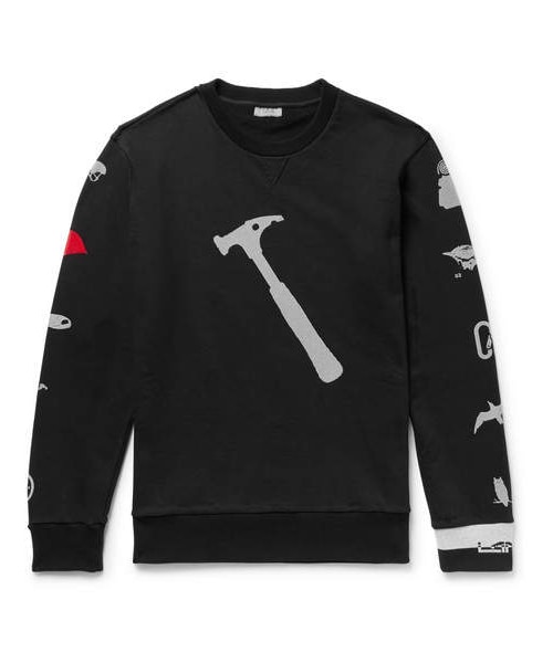 Cotton Loopback Wear lanvin Lanvin Sweatshirt Jersey Printed q0w6wxEO