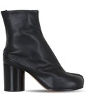 Maison Margiela | 80mm Tabi Leather Ankle Boots(靴子)