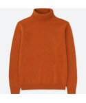 ユニクロ | プレミアムラムタートルネックセーター（長袖）(針織衫)