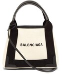 Balenciaga | Balenciaga - Cabas Mini Tote Bag - Womens - Cream Multi(手提包)