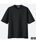 ユニクロ | オーバーサイズクルーネックT（半袖）(T恤)