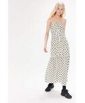Urban Outfitters One piece dress "Urban Outfitters UO Camille Ruched Strapless Midi Dress"