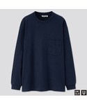 ユニクロ T Shirts "クルーネックT（長袖）"