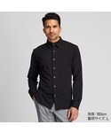 ユニクロ | イージーケアジャージーシャツ（長袖）(襯衫)