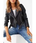 Forever 21 Riders jacket "Forever 21 Faux Leather Moto Jacket"