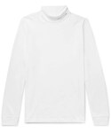 Alyx | 1017 Alyx 9sm Logo-Print Cotton-Blend Jersey Rollneck T-Shirt(T恤)