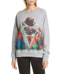Valentino Sweatshirt "Valentino Lovers Print Cotton Blend Sweatshirt"