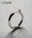 LIDNM | SILVER HOOP PIERCE(耳環（單耳用）)