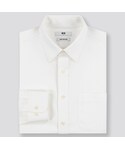 UNIQLO | ファインクロススーパーノンアイロンシャツ（レギュラー・長袖）(襯衫)