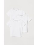 H&M的「H&M - Tシャツ 3枚セット - ホワイト（襯衫）」