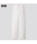 ユニクロ Denim pants "ワイドフィットカーブジーンズ（丈長め82cm）"