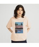 ユニクロ | ウーマン イン ムービーズ UT ラ・ラ・ランド（グラフィックTシャツ・半袖）(T恤)