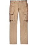 Burberry Pants "Burberry Slim-Fit Webbing-Trimmed Cotton-Twill Cargo Trousers"