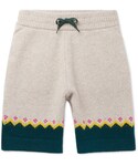 Burberry Pants "Burberry Fair Isle Wool Drawstring Shorts"