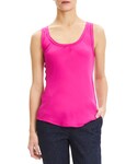 Theory Tank tops "Theory Scoop-Neck Georgette Tank Top"