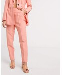 Asos Pants "Asos Design ASOS DESIGN tapered suit pants in peach"