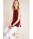 Anthropologie Tank tops "Anthropologie Annette Belted Knit Tank"