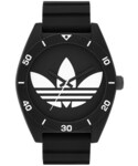 adidas | adidas Originals 'Santiago XL' Silicone Strap Watch, 50mm(Analog watches)