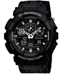 G-Shock | G-Shock 'XL Ana-Digi' Nylon Strap Watch, 55mm(Analog watches)