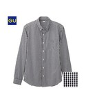 GU | （GU）ブロードチェックシャツ（長袖）Ａ１(MEN ⁄ シャツ)