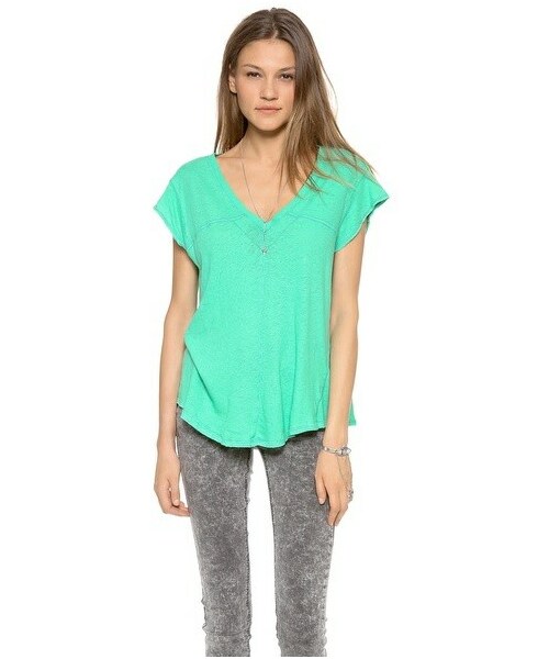 free people フリーピープル の free people at the seams tee t
