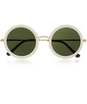The Row | The Row Round-frame acetate and metal sunglasses(Sunglasses)