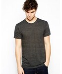 American Apparel | American Apparel T-Shirt In Tri Blend - Tri-black(T恤)