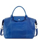 Longchamp | Longchamp Le Pliage Cuir Leather Handbag, Blue(Shoulderbag)