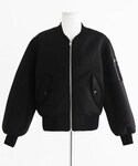 DHOLIC | ネオプレーンMA-1ジャケット(短外套)
