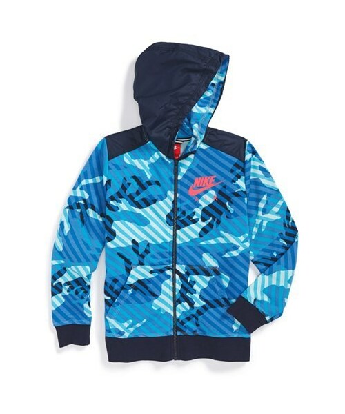 Boys Dry Full Zip Hoodie ボーイズ ナイキ