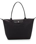 Longchamp | Longchamp Le Pliage Neo Large Shoulder Tote Bag, Black(單肩包)