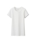 ユニクロ | WOMEN スーピマコットンモダールクルーネックT（半袖）(T恤)