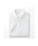 ユニクロ | MEN リネンコットンシャツ（半袖）(襯衫)