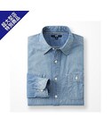 ユニクロ | MEN シャンブレーシャツ（長袖）＋E(襯衫)