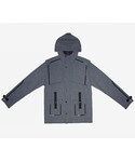 Acrosphere | Grey atmosphere hooded jacket(防風外套)