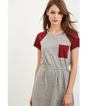 Forever 21 | FOREVER 21 Heathered Colorblock Dress(One piece dress)