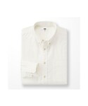 ユニクロ | MEN フランネルシャツ（無地・ボタンダウンカラー・長袖）(襯衫)