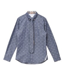 customellow | paisley denim shirts (tie set)(シャツ/ブラウス)